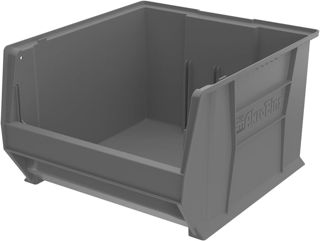 30283 Super-Size AkroBins Plastic Storage Bins, Space-Saving Stackable Bins for Garage, Classroom, Warehouse