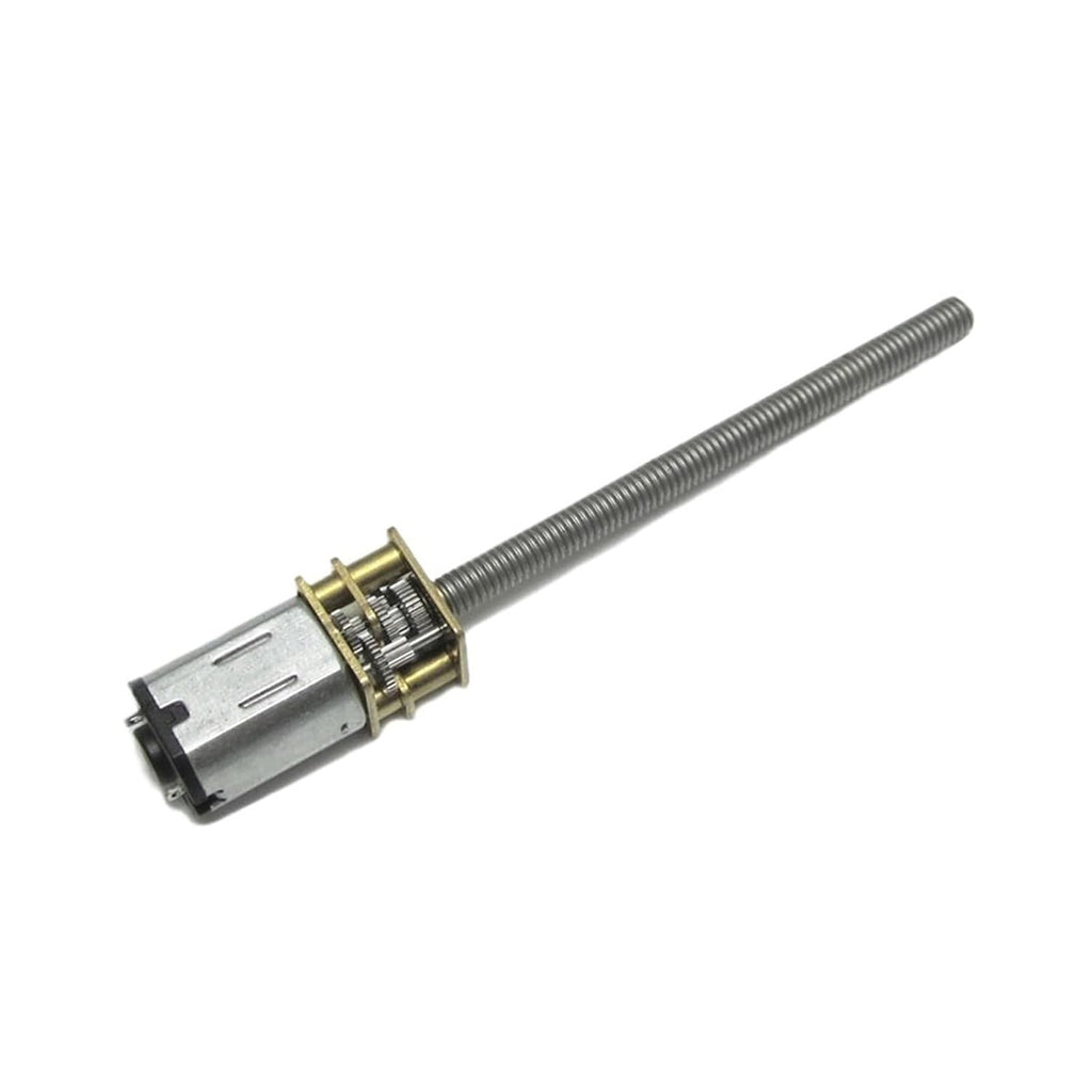 M4*55 Micro Reduction Gear Motor 3V 12V DC Motors Longer Threaded Electric(300 RPM_12V)