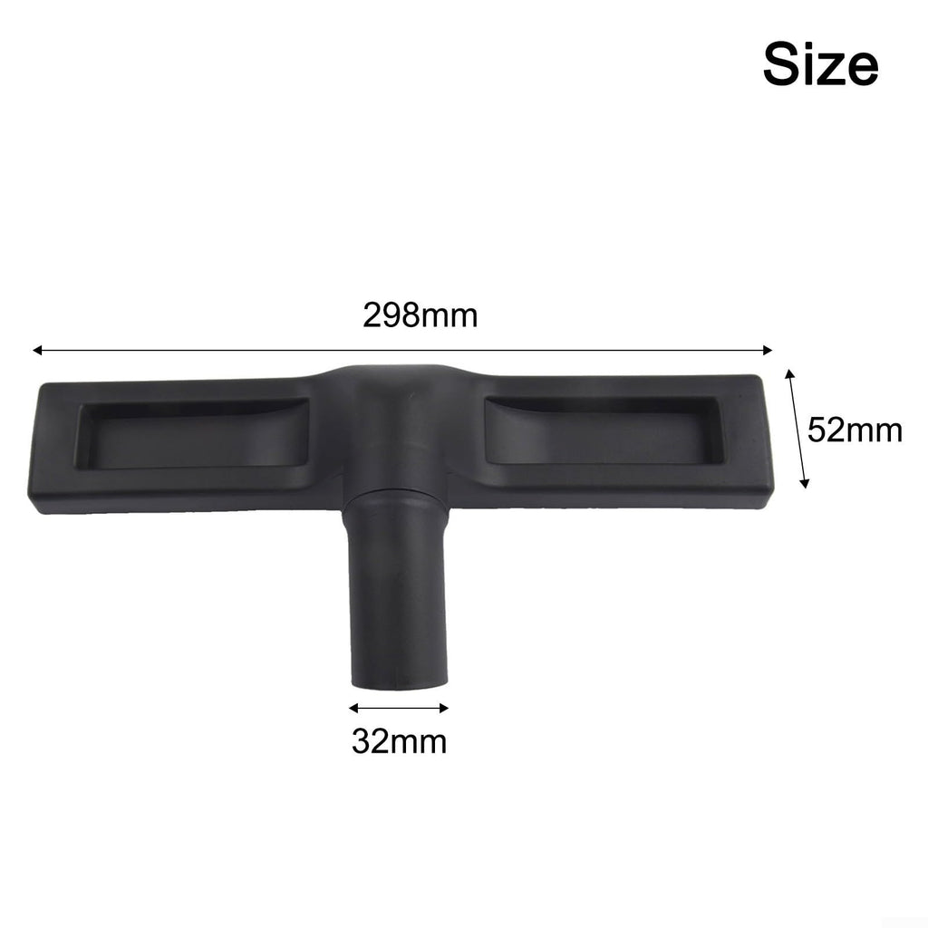 HogarTech 32mm Floor Brush Head Attachment With Horse Hair Bristles For Hoover For Eureka Royal For Dirt Devil Vacuum Cleaner