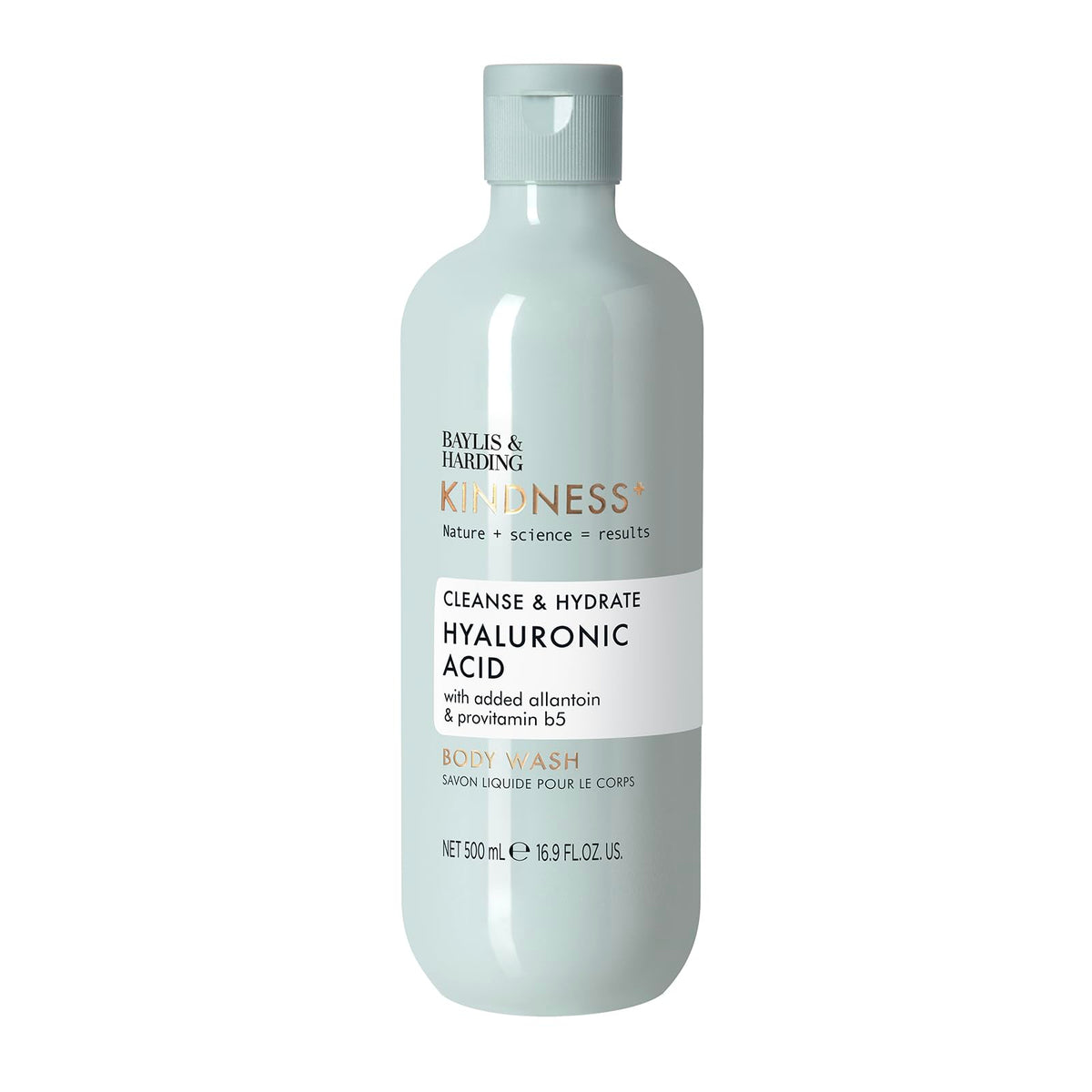 Kindness+ Hyaluronic Acid Body Wash 16.9 Fl.oz, 3 pack