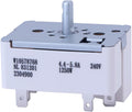 W10578768 Infinite Switch for Whirlpool 6" Electric Cooktop Burner