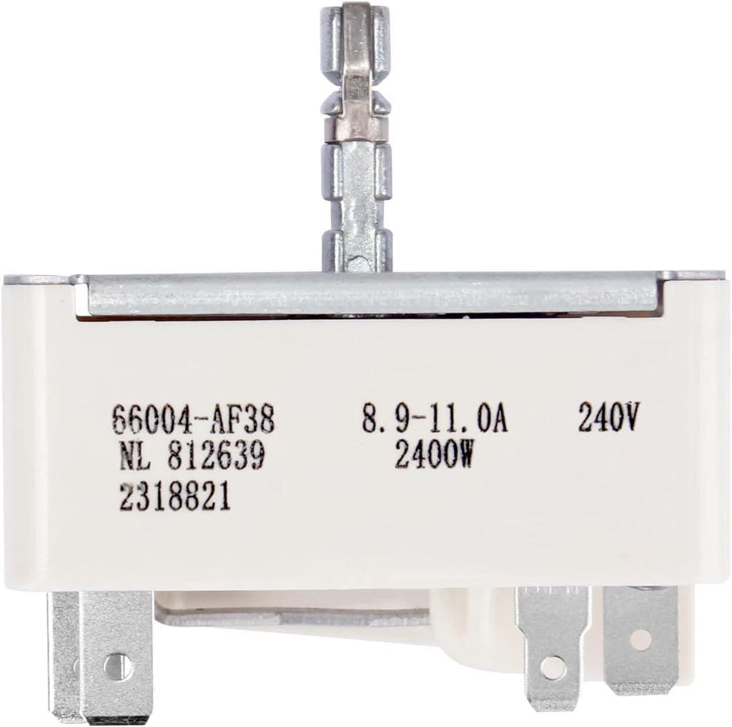 Showingo Infinite Control Switch 3149400/812639 / 66004-AF38 Range Burner Surface Element Switch Replacement for Whirlpool Maytag Range Replace 3148954, WP3149400, WP3149400VP, PS11740783, 336989