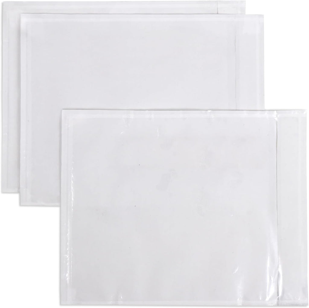 500 PCS 4.5"x5.5" Packing List Pouch with Self-Adhesive