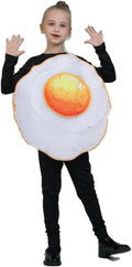 Unisex Kids Fried Egg Costumes