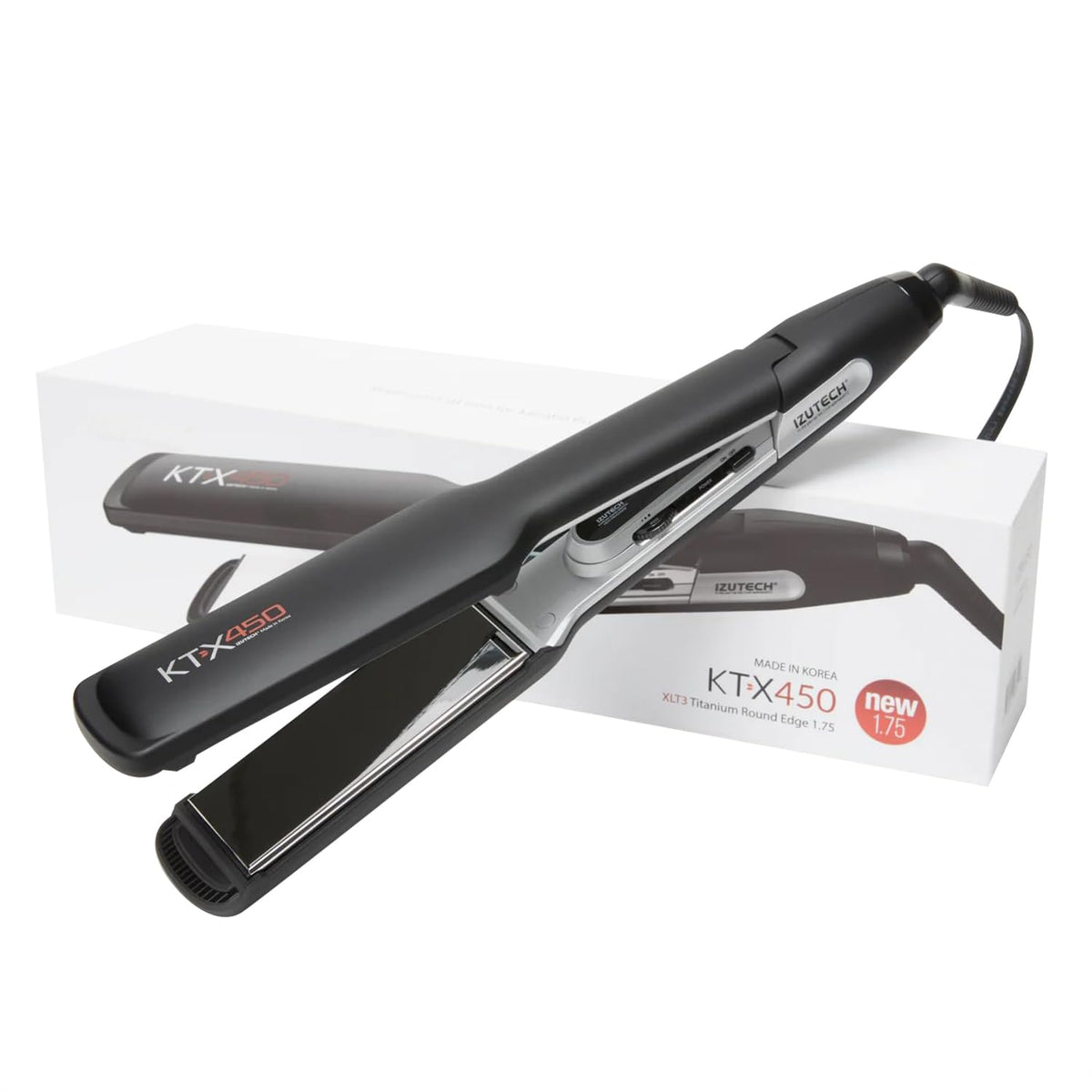 KTX450 Titanium 1.75 in Flat Iron, Auto Shut Off, Dual Voltage