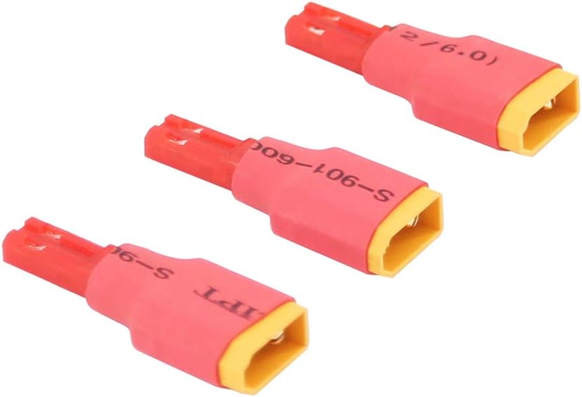 3pcs XT30 / XT-30 Male to JST Connector Adapter(C93-3)