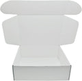 Small Corrugated Mailer Boxes 12x9x4 Inches (White,Pack of 5)