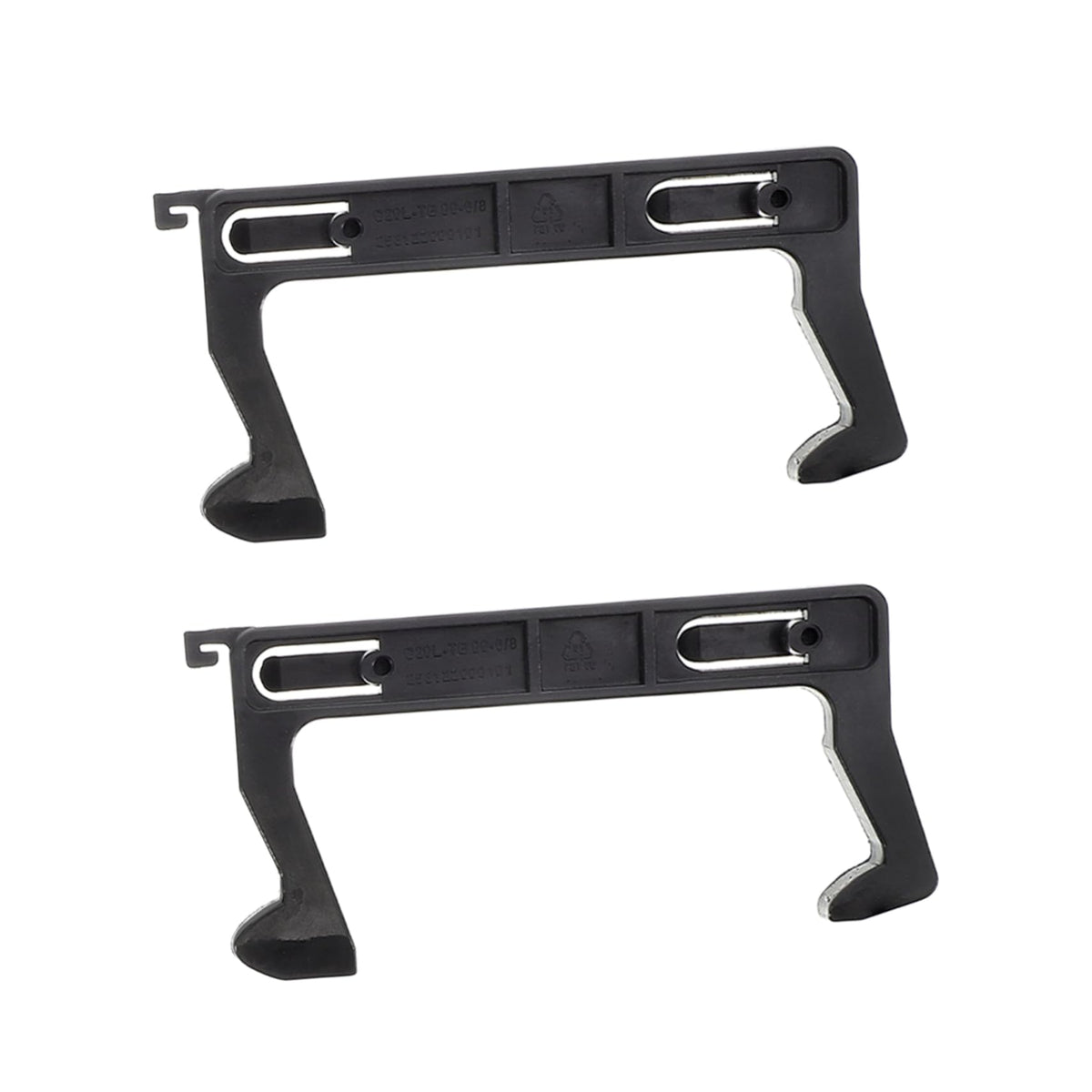 2pcs Replacement Microwave Oven Door Latch Hook for Kitchen Repair