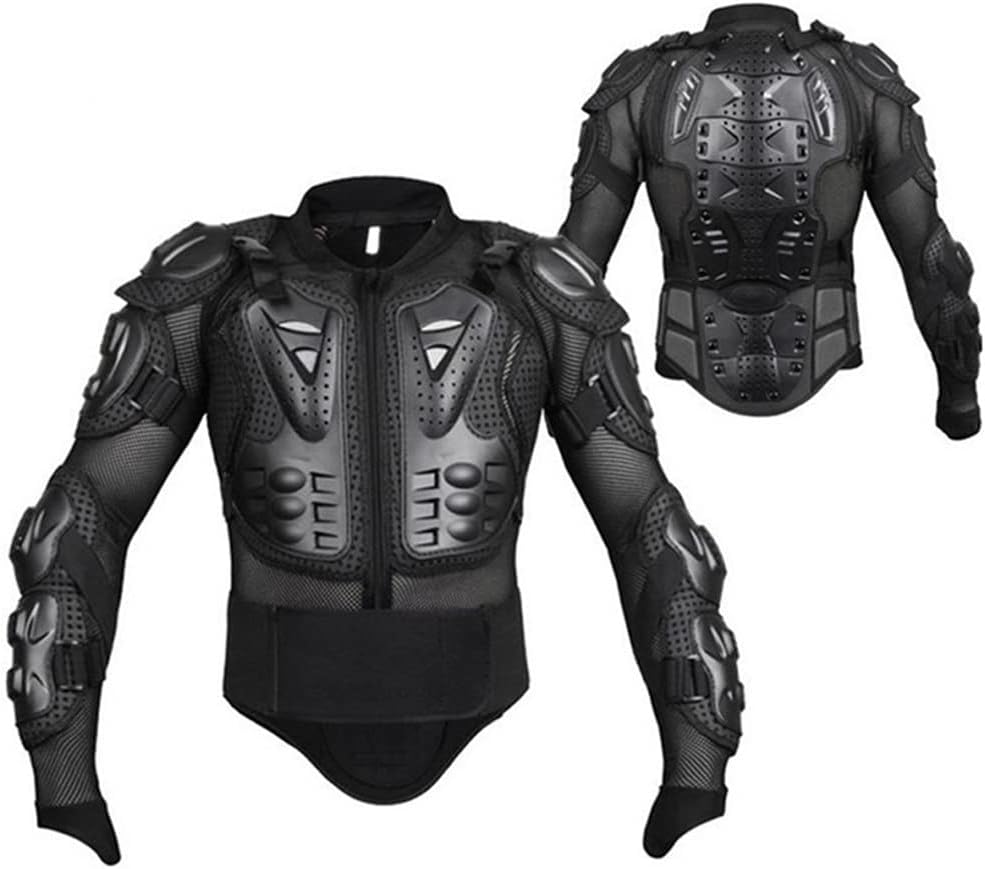 Adult Motorcycle Protective Jacket and Knee Pads, Motorcycle Accessories, Back Spine Chest Protector, Full Body Chest