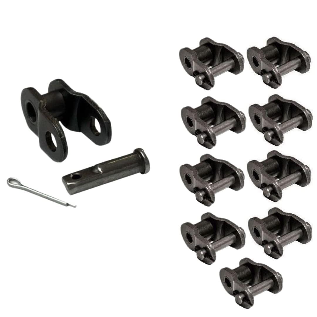 Jeremywell 80 Standard Roller Chain Offset Link (10PCS)