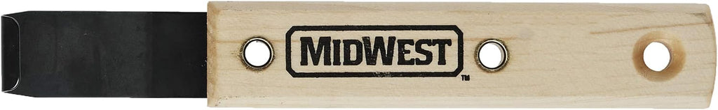MIDWEST Siding Removal Tool, Offset Hardened, Steel Blade