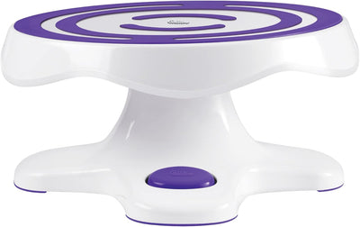 Tilt-N-Turn Ultra Cake Turntable and Cake Stand - Decorate Cakes with A Smooth Turning and Easy Tilting Turntable