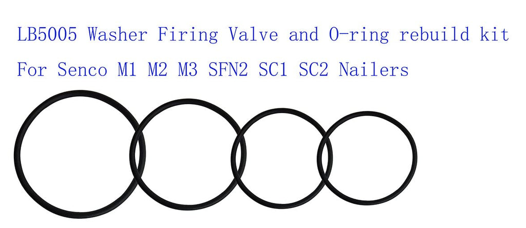 LB5005 Washer Firing Valve and O-Ring Rebuild kit for Senco