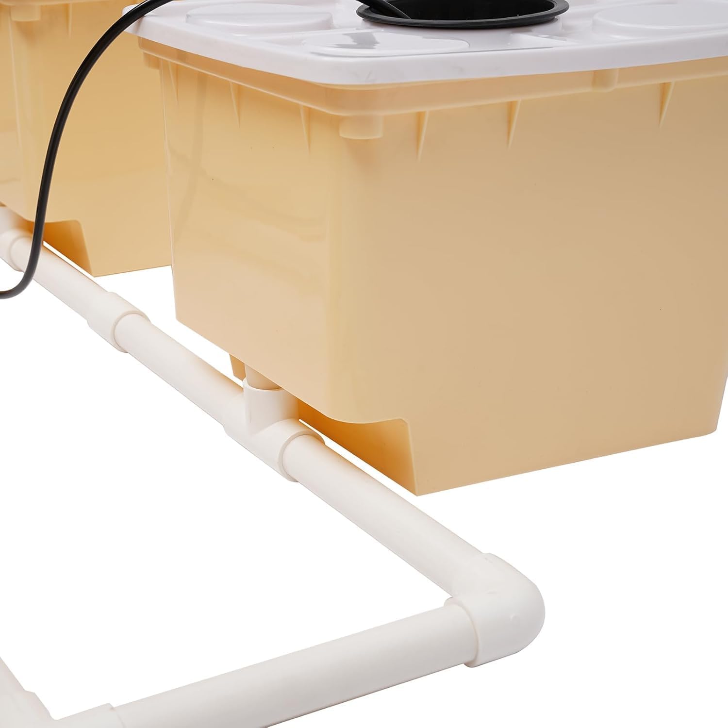 Hydroponics Growing System Kit 5 Box Deep Water Culture Hydroponic System Grow Kit w/Submerged Pump, 11L Large Dutch