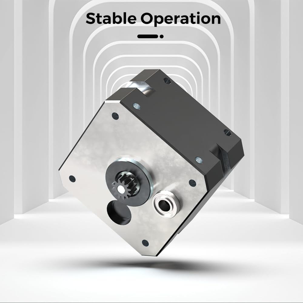 Ender 3 V3 SE Extruder Motor, Official 42-26 Stepper Motor 3D Printer Extruder Stepper Motor 0.84A 12 Teeth Round