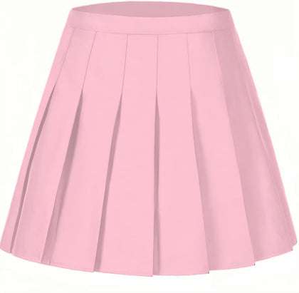 Women Pleated Skirt Tennis Golf Skorts with Lining Shorts Athletic Pleated Skirts for Women
