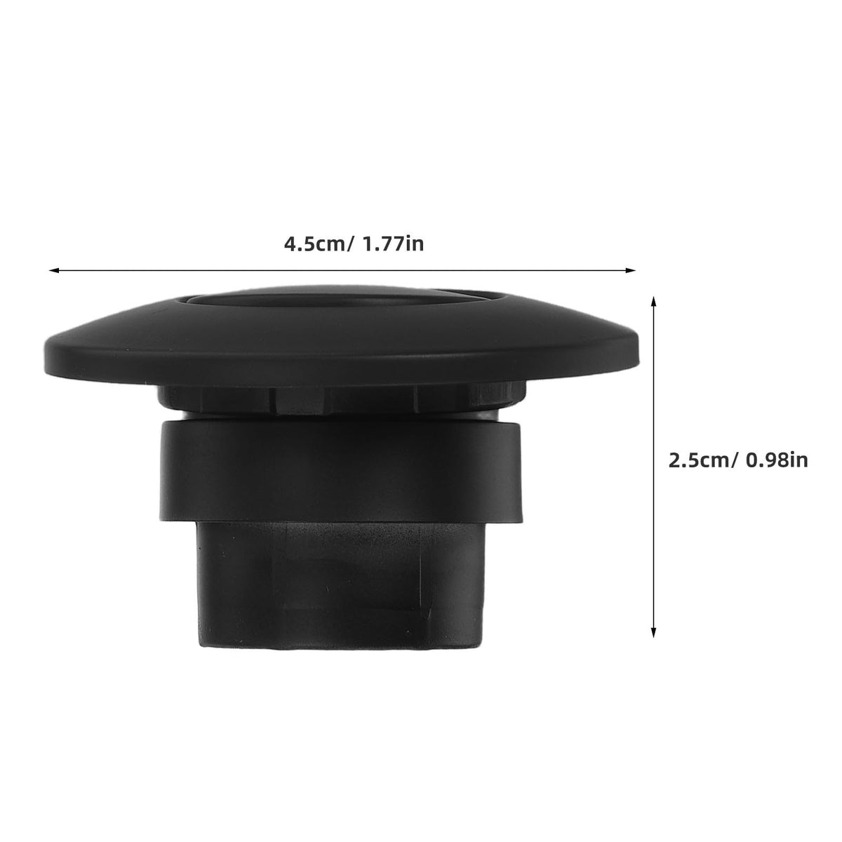 Garbage Disposal Sink Mounted Air Switch Button for Kitchen Counter