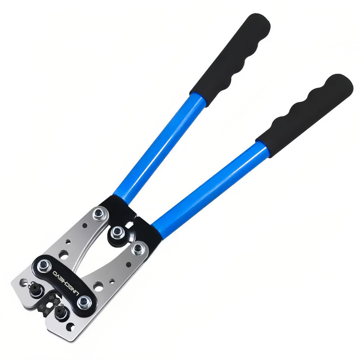 LingChievo Battery Cable Wire Crimper Tool for AWG 10-1/0 Lug&Terminal