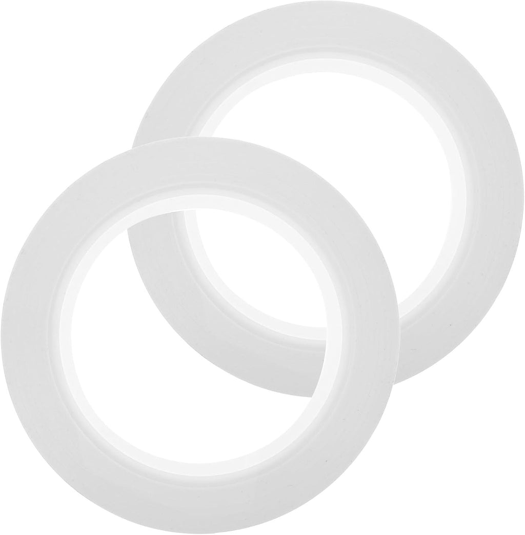 PVC Adhesive White Warning Tape Floor Marking Tape 2 Rolls