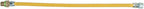 Brasscraft Cssd45R24 P Safety Plus Gas Appliance 1/2" Od Connector With 1/2" Mip Efv x 1/2" Fip x 24"