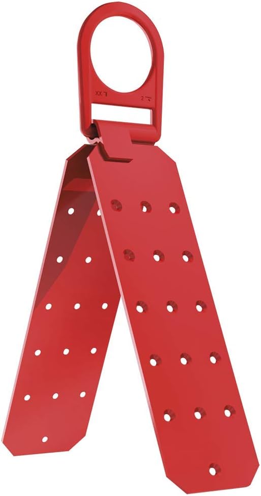 01320 VLA-50 Poly Steel Vertical Lifeline Assembly, 50-Foot & PeakWorks Roof Anchor Bracket, Fall Arrest System, Tool