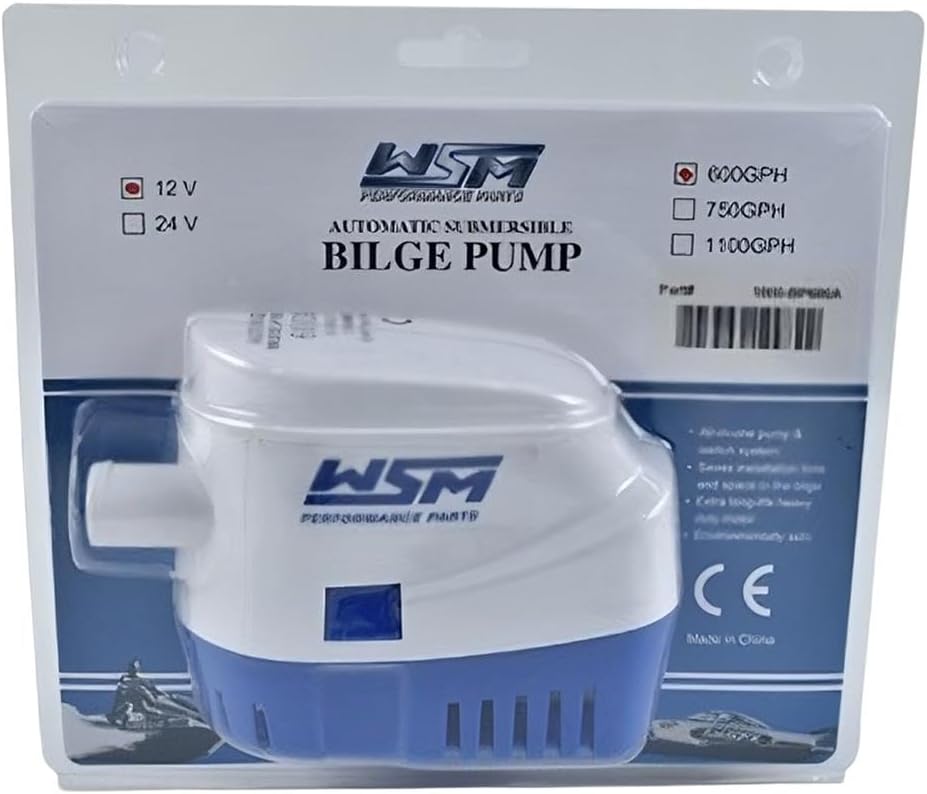Rareelectrical Stainless Shaft Bilge Pump For Marine Boats