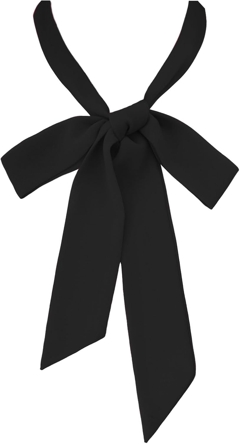 Bow Ties for Women/Girls, Self-tie Folding Bowties Accessory for School Uniforms Cosplay Wedding Party