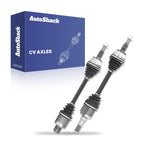 AutoShack Front CV Axle Shaft Assembly, 2pcs