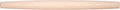 French Tapered Rolling Pin, Wooden Baking Dowel, 20.5" x 1.75"