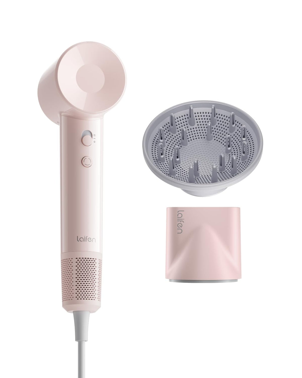 SE Lite High-Speed Ionic Hair Dryer with Diffuser, Pink