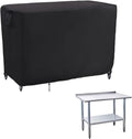 Outdoor Prep Table Cover Waterproof for Metal BBQ Cart Table 48x24