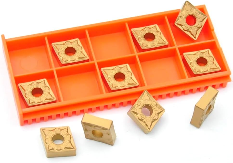 CNMG432 Cnmg120408 Carbide Inserts CVD Coated for Lathe Turning Tool, 10 pcs