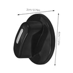 CIYODO 2pcs Plastic D-shaped Timer Knobs for Electric Pressure Cooker Oven Control Knobs Fit