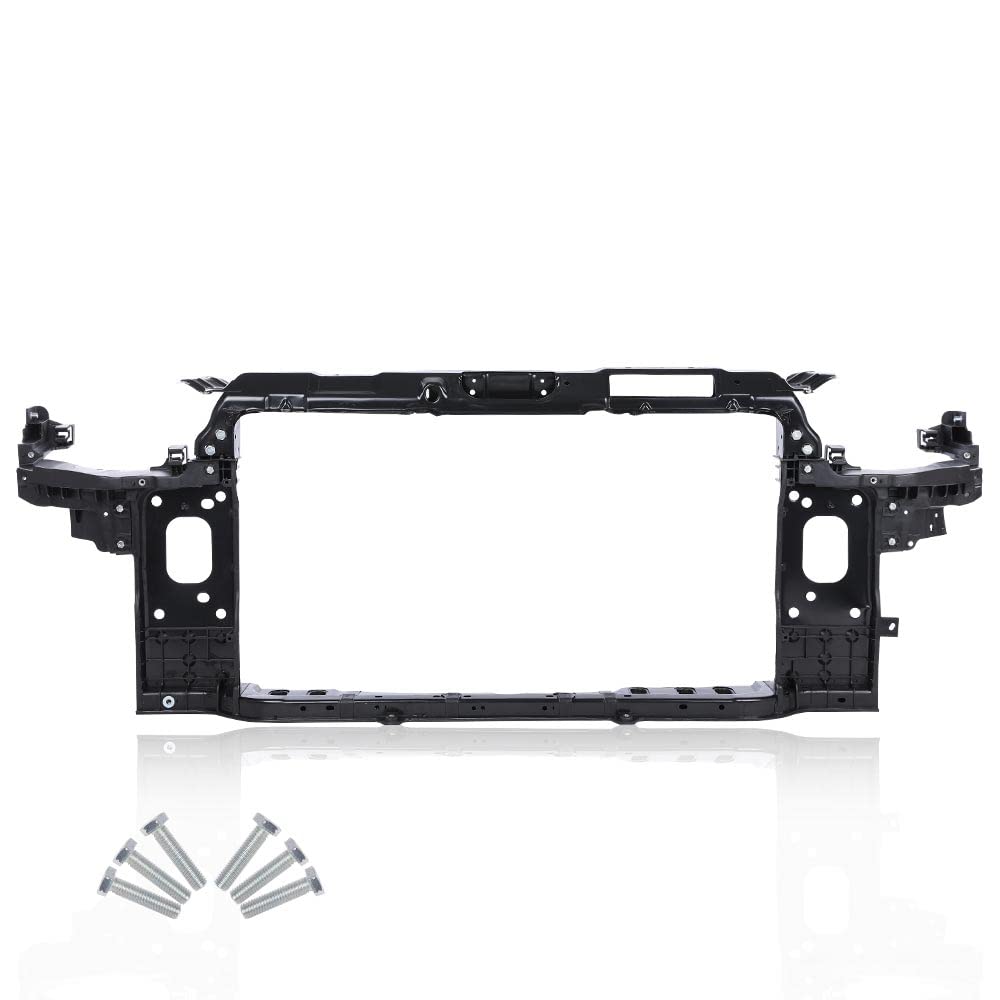 G-PLUS Replacement Radiator Support Bracket, Compatible with 2011 2012 2013 2014 Elantra Sedan Textured Assembly Radiator Mount Replace#HY1225169