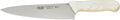 8" White Chef's Stainless Steel Knife