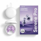 High Fidelity Concert Ear Plugs, 22dB, 2 Pairs with Case, Purple