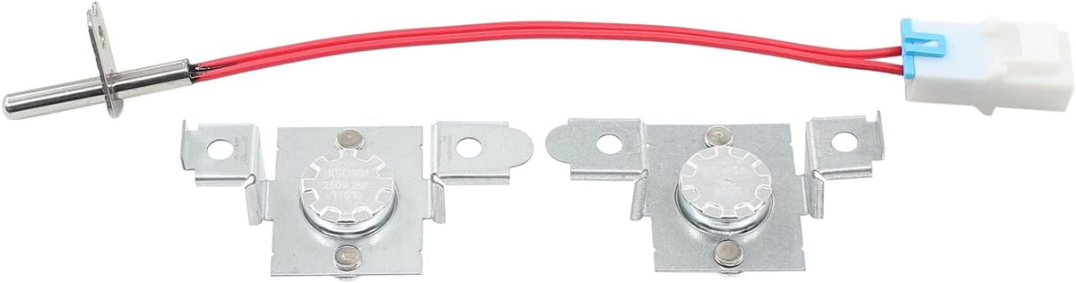 Dryer Thermistor Thermostat Kit High Limit Thermostat for Kenmore,LG