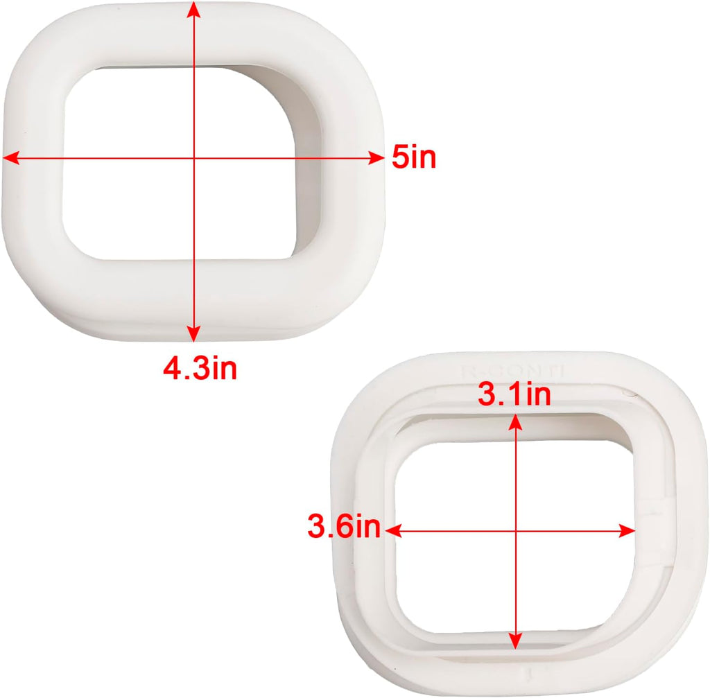 DA97-13431A Ice Chute Gasket Compatible With Samsung Refrigerator RF28R7201SR RF28HFEDBSR