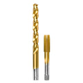 1/2"-13 UNC Tap and 27/64" Drill Bit for Metal, M2 HSS Drill and Tap Set