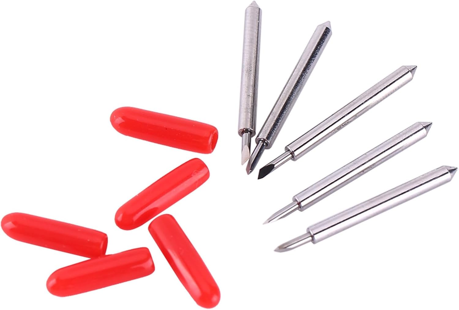 Cutter Blades 15pcs Cutter Cutting Plotter Cutting Blade for Cutting Plotter 30, 45, 60 Degree Standard Cutting