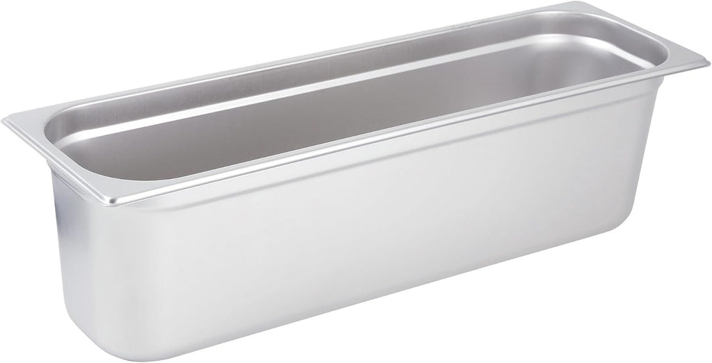 13.6 qt 6" Half Size (Long) Deep Stainless Steel Steam Table Pan