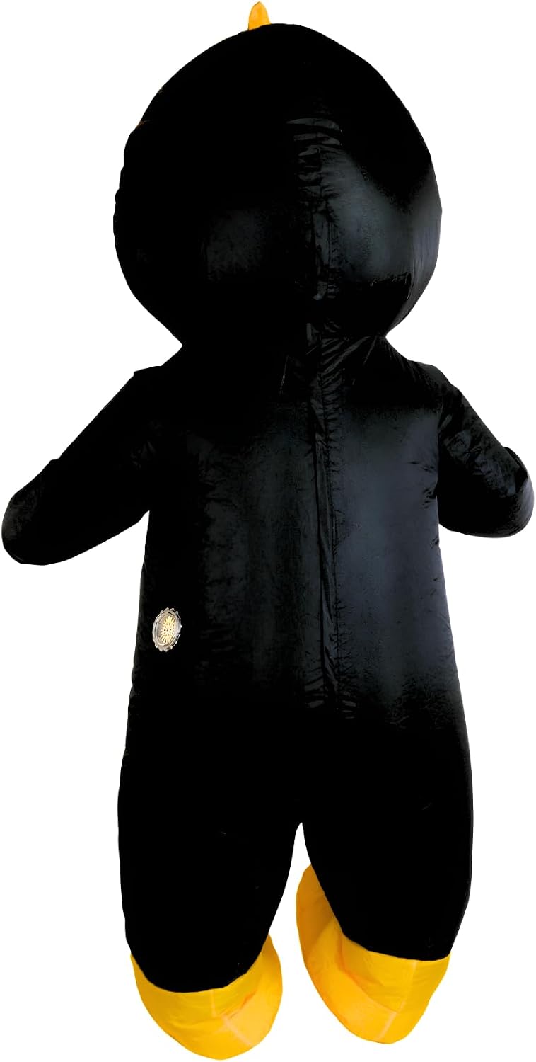 Inflatable Costume Adult, Blow Up Penguin Costume for Halloween Inflatables Cosplay Party