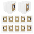 12 Pack E28/E25 OMNI Dust Bags Compatible with eufy E25/E28 Omni Robot Vacuum, Large Capacity Replacement Vacuum Bags