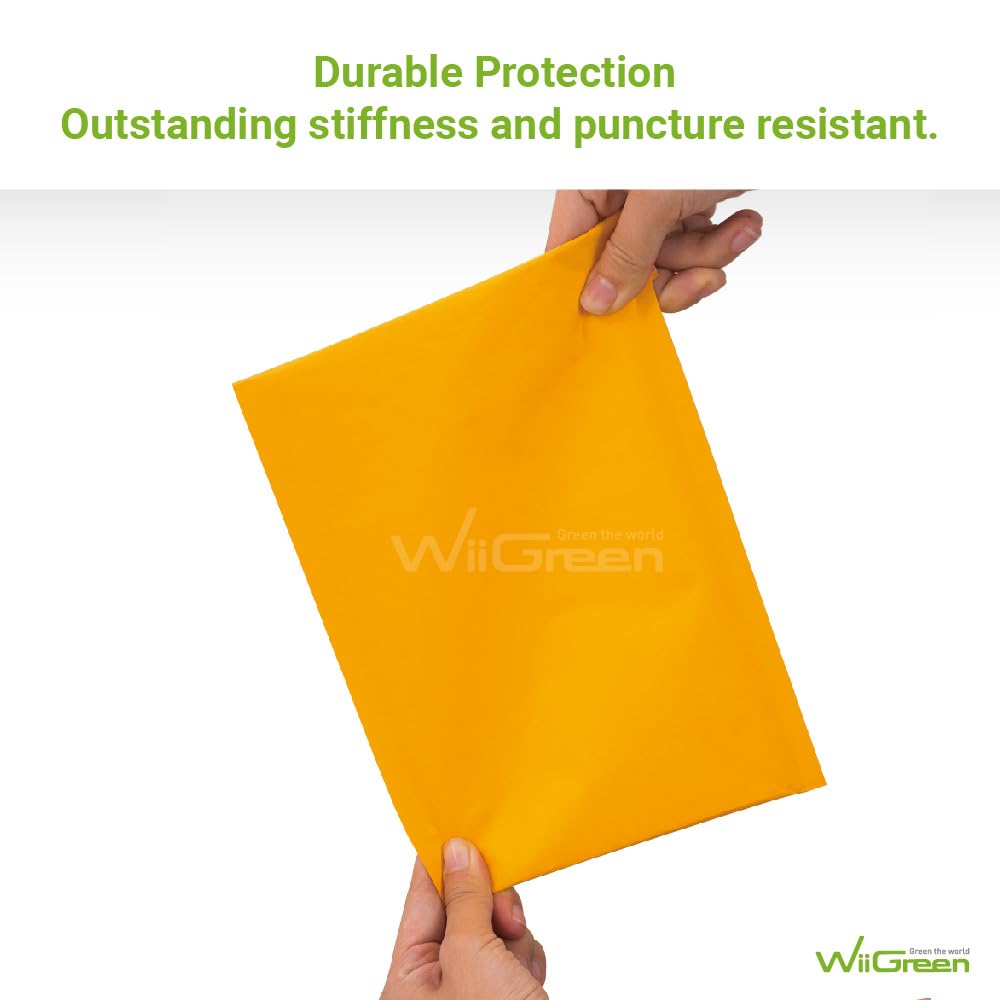 #0 25 PCS 7x9 Inch Kraft Paper Bubble Mailers Padded Envelopes Bags with Peel and Seal for Gift, Packing and