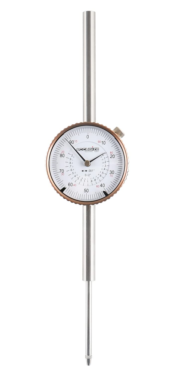 Accusize AGD 2 Dial Indicator, 0-2in x 0.001in, P900-S103