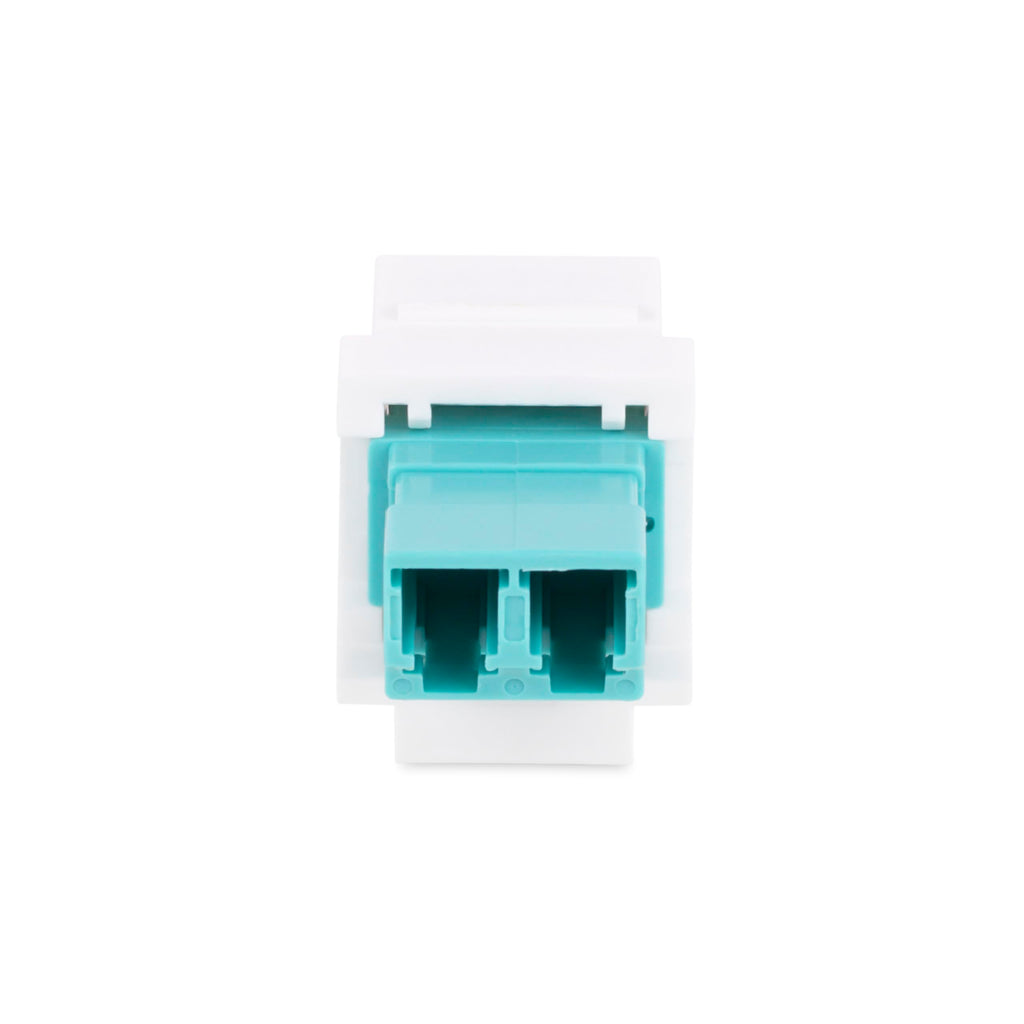 StarTech LC Fiber Keystone Coupler, Duplex UPC, LC to LC for Patch Panel