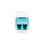 StarTech LC Fiber Keystone Coupler, Duplex UPC, LC to LC for Patch Panel
