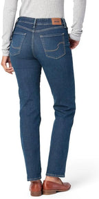 Women's Totally Shaping Mid Rise Straight Jeans