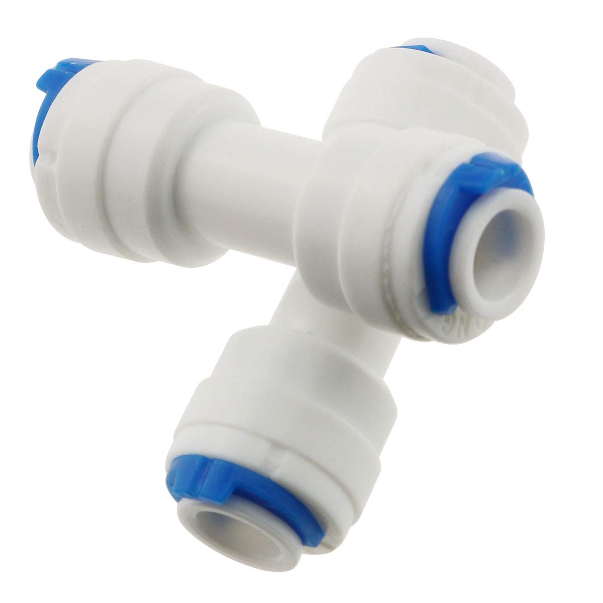 E-outstanding 5-Pack RO Water System Equal Straight 1/4" Plastic Quick Pipe Fitting Reverse Osmosis Connector