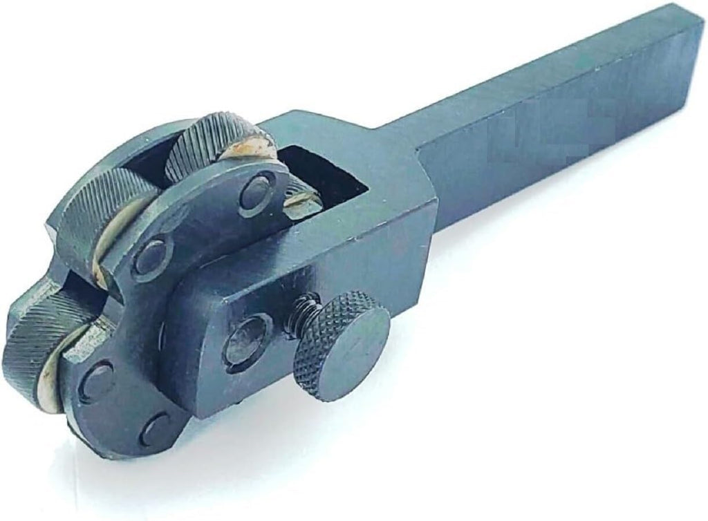 Buyohlic 6 Wheel Multi Texture Lathe Knurling Tool- 3/8'' X 7/8'' X 5-1/2'' Inch